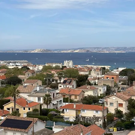 Les Isles Panoramic Sea View Appartement Marseilles Buitenkant foto